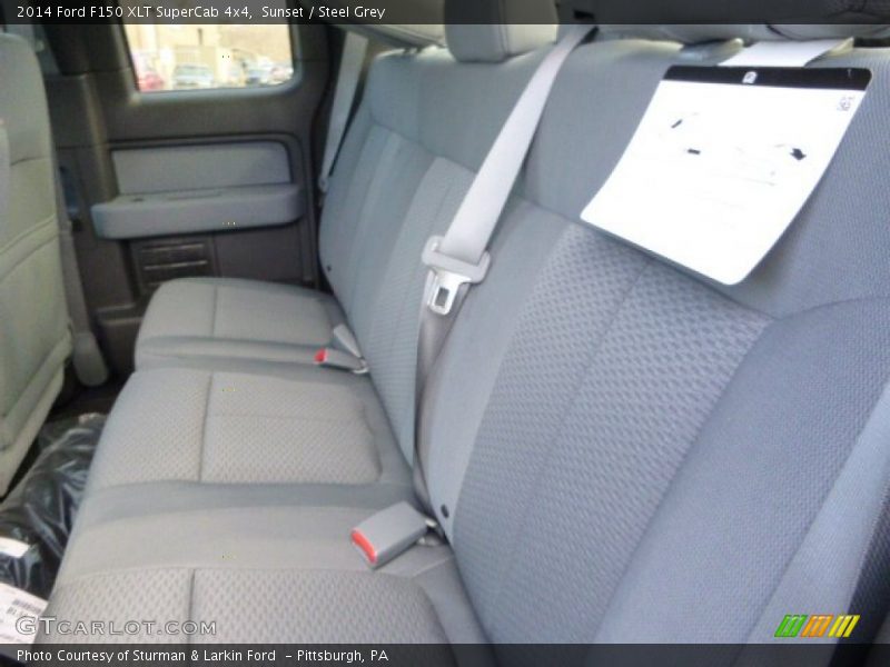 Sunset / Steel Grey 2014 Ford F150 XLT SuperCab 4x4