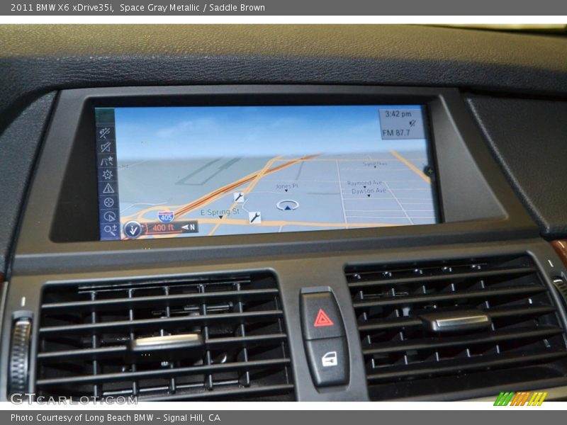 Space Gray Metallic / Saddle Brown 2011 BMW X6 xDrive35i
