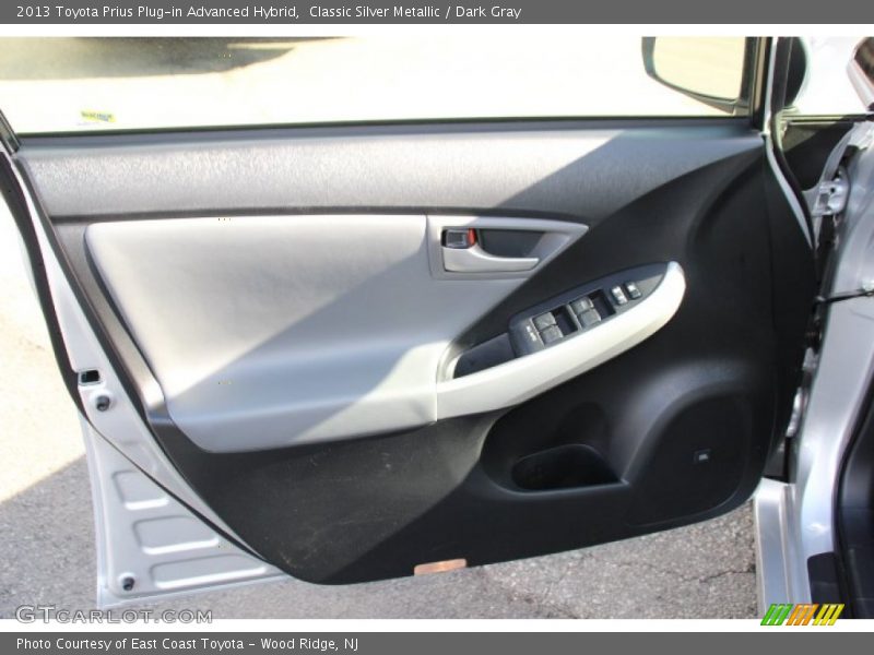Classic Silver Metallic / Dark Gray 2013 Toyota Prius Plug-in Advanced Hybrid
