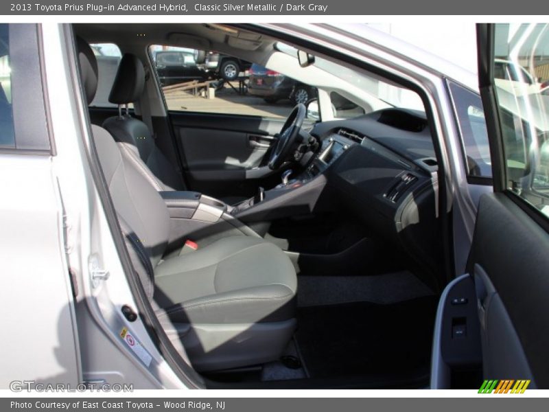 Classic Silver Metallic / Dark Gray 2013 Toyota Prius Plug-in Advanced Hybrid