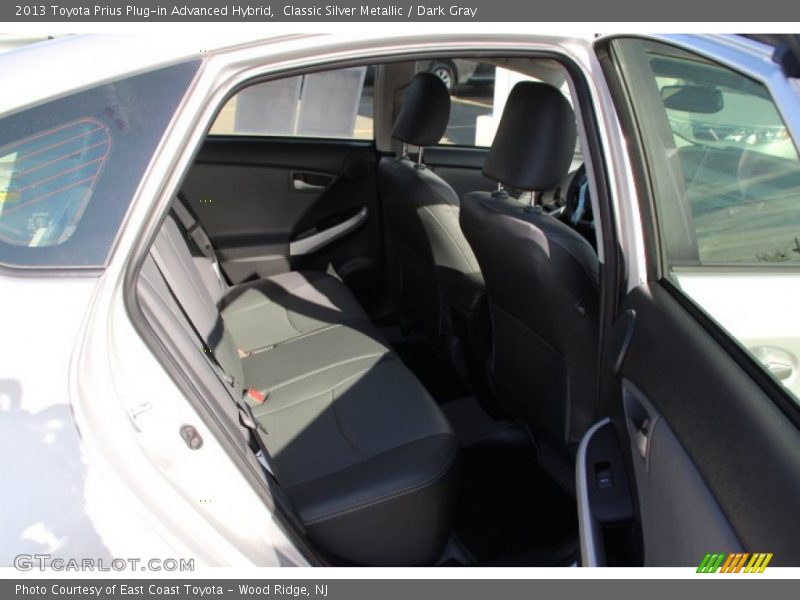 Classic Silver Metallic / Dark Gray 2013 Toyota Prius Plug-in Advanced Hybrid