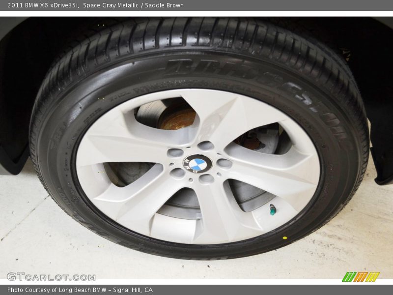 Space Gray Metallic / Saddle Brown 2011 BMW X6 xDrive35i