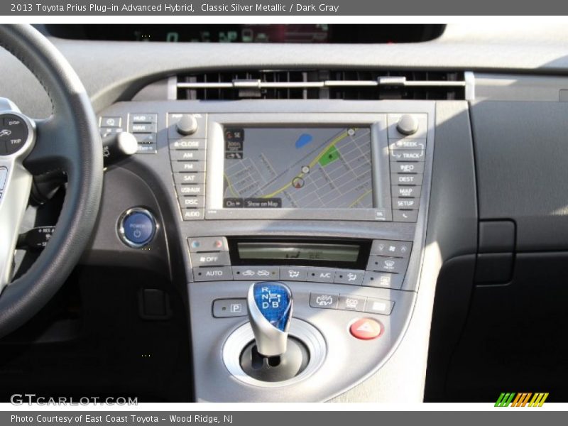 Classic Silver Metallic / Dark Gray 2013 Toyota Prius Plug-in Advanced Hybrid