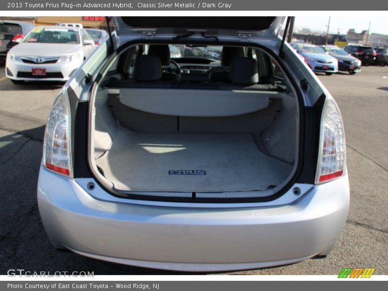 Classic Silver Metallic / Dark Gray 2013 Toyota Prius Plug-in Advanced Hybrid