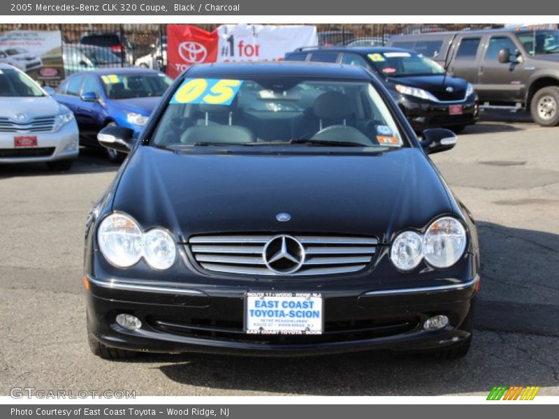 Black / Charcoal 2005 Mercedes-Benz CLK 320 Coupe