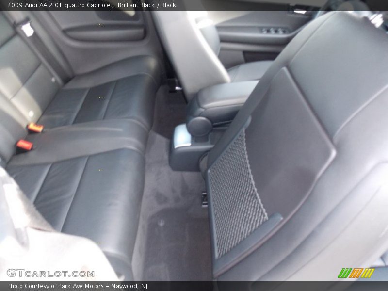 Brilliant Black / Black 2009 Audi A4 2.0T quattro Cabriolet