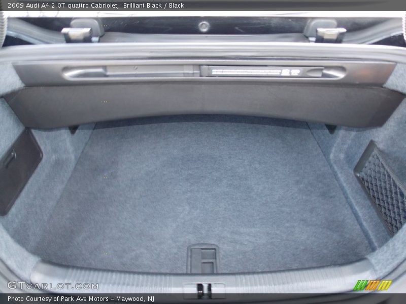 Brilliant Black / Black 2009 Audi A4 2.0T quattro Cabriolet