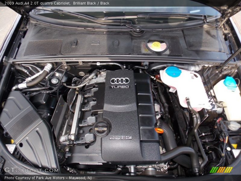 Brilliant Black / Black 2009 Audi A4 2.0T quattro Cabriolet