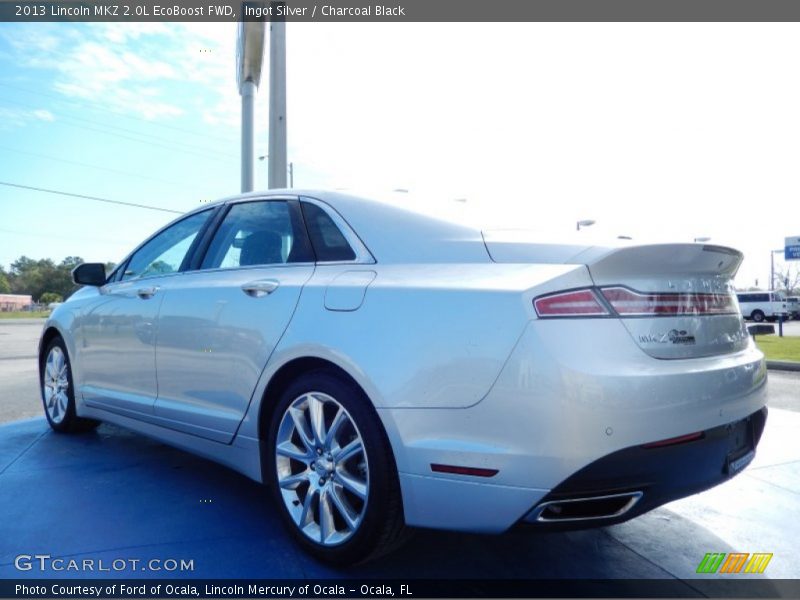 Ingot Silver / Charcoal Black 2013 Lincoln MKZ 2.0L EcoBoost FWD