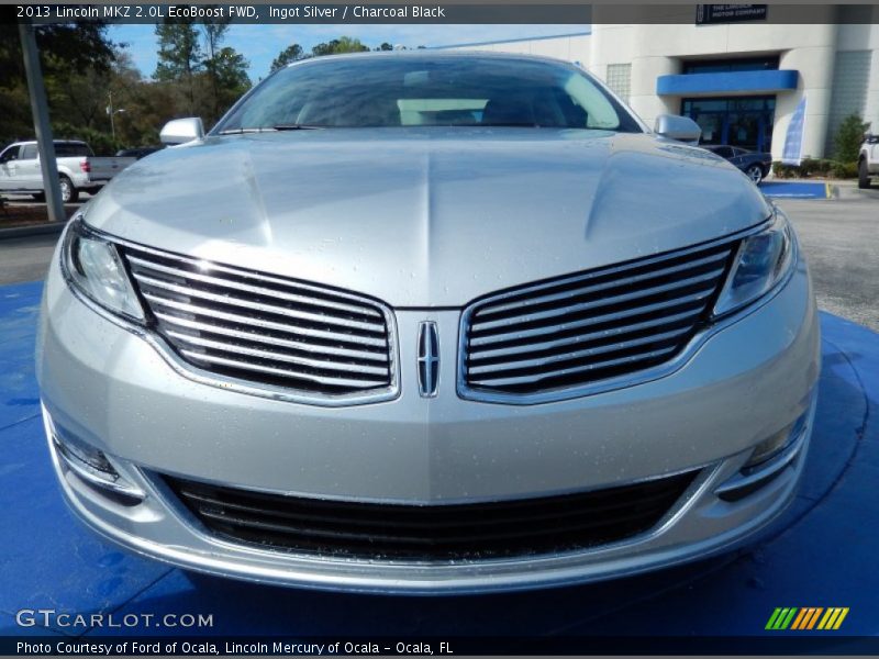 Ingot Silver / Charcoal Black 2013 Lincoln MKZ 2.0L EcoBoost FWD