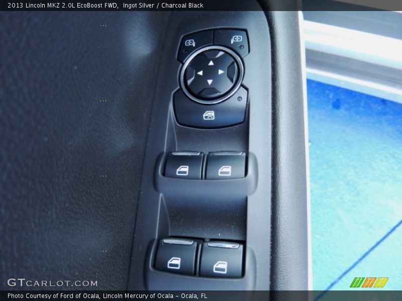 Ingot Silver / Charcoal Black 2013 Lincoln MKZ 2.0L EcoBoost FWD