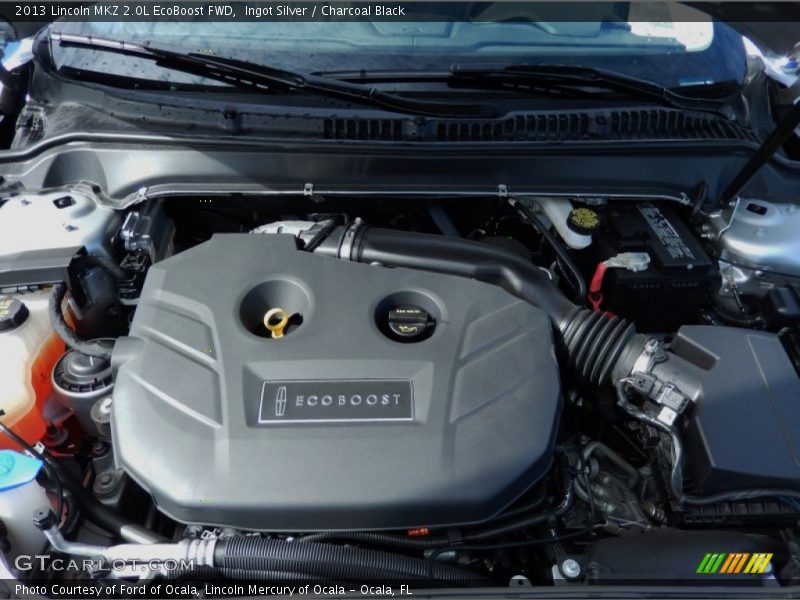 Ingot Silver / Charcoal Black 2013 Lincoln MKZ 2.0L EcoBoost FWD