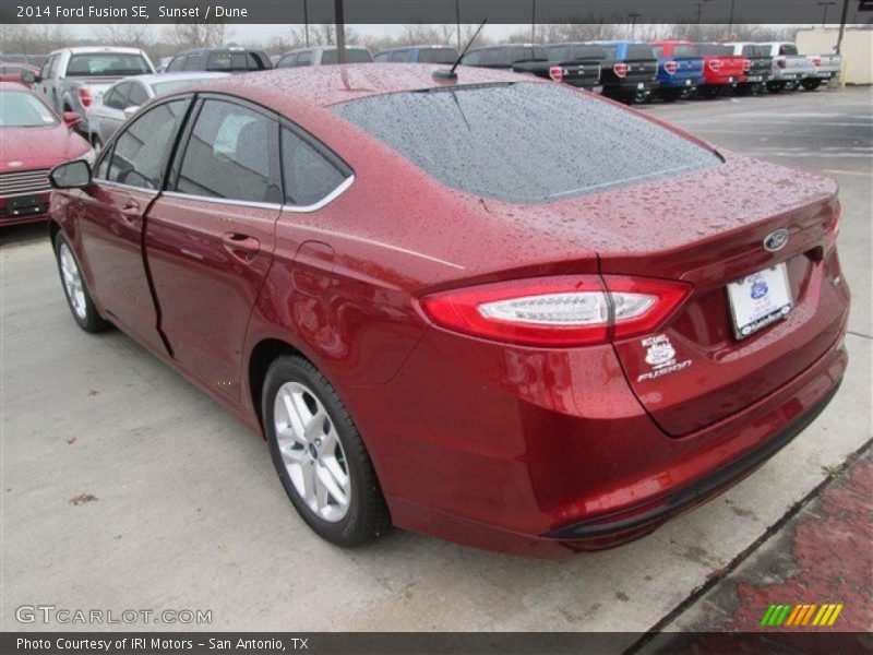Sunset / Dune 2014 Ford Fusion SE