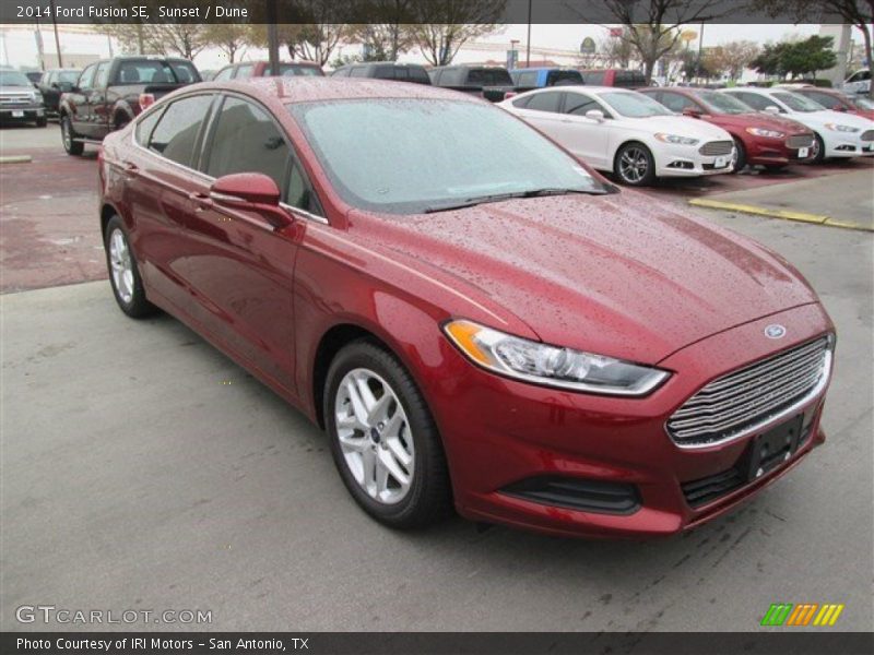 Sunset / Dune 2014 Ford Fusion SE