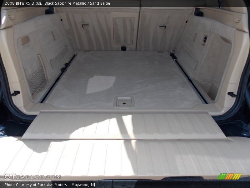 Black Sapphire Metallic / Sand Beige 2008 BMW X5 3.0si
