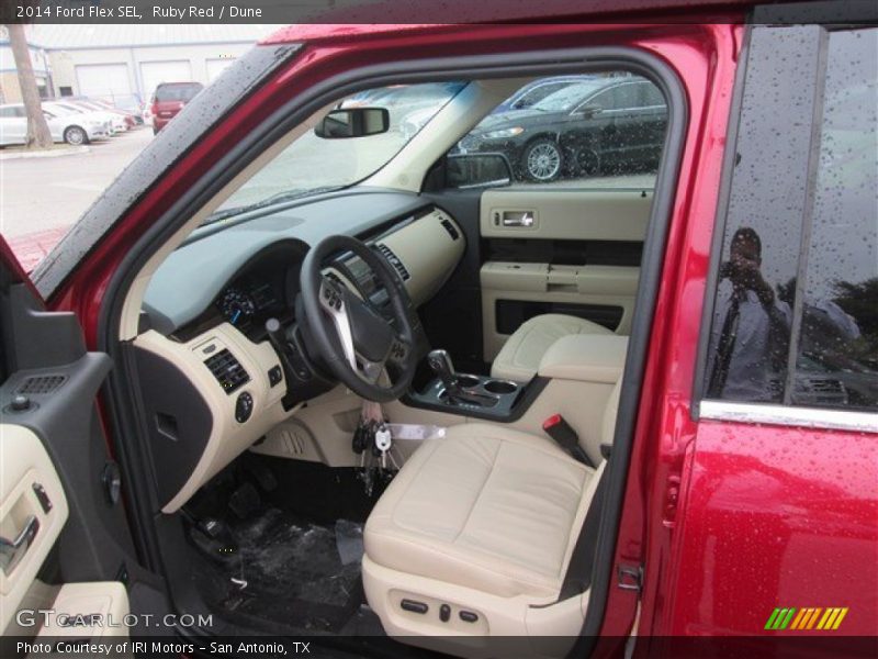 Ruby Red / Dune 2014 Ford Flex SEL