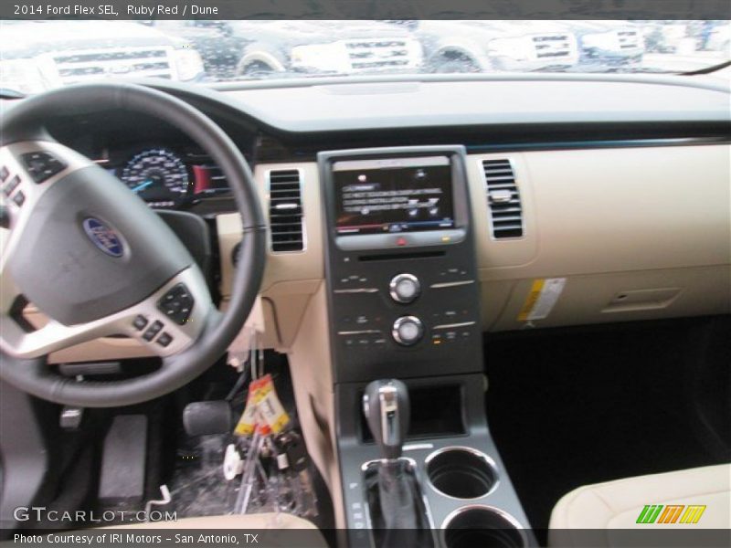 Ruby Red / Dune 2014 Ford Flex SEL