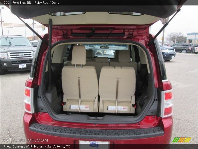 Ruby Red / Dune 2014 Ford Flex SEL