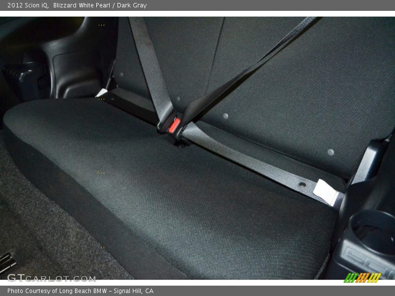 Blizzard White Pearl / Dark Gray 2012 Scion iQ