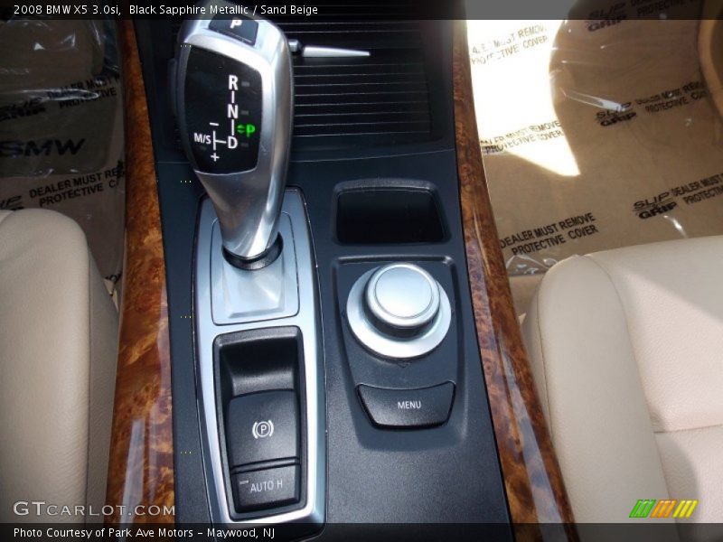 Black Sapphire Metallic / Sand Beige 2008 BMW X5 3.0si
