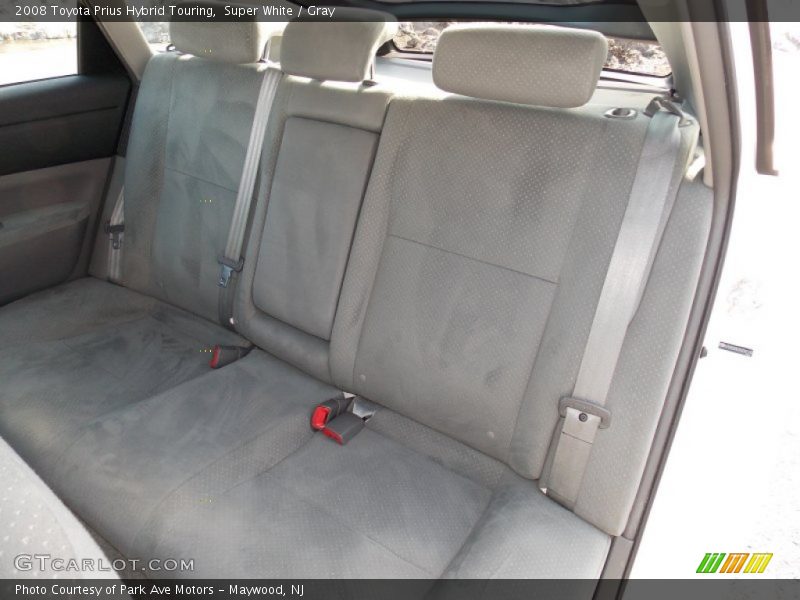 Super White / Gray 2008 Toyota Prius Hybrid Touring