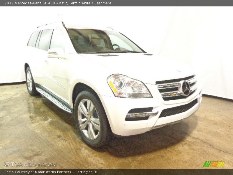 Arctic White / Cashmere 2012 Mercedes-Benz GL 450 4Matic