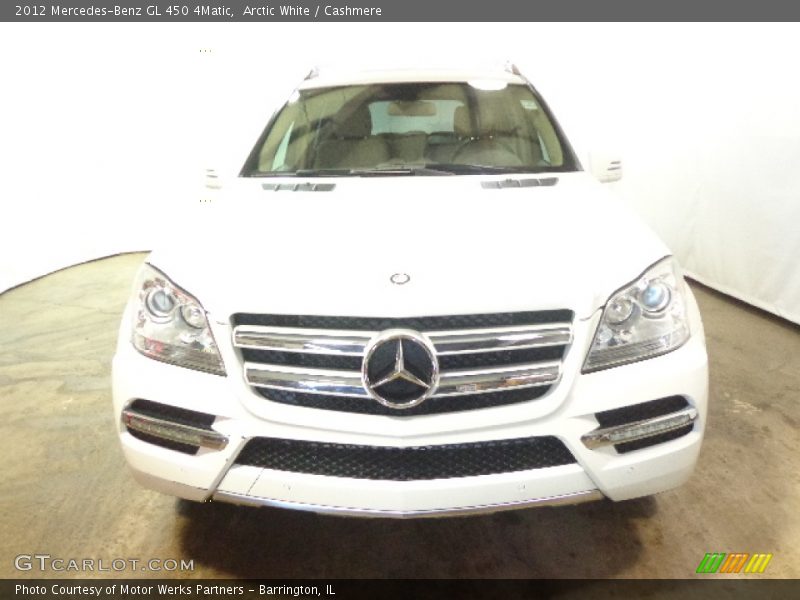 Arctic White / Cashmere 2012 Mercedes-Benz GL 450 4Matic