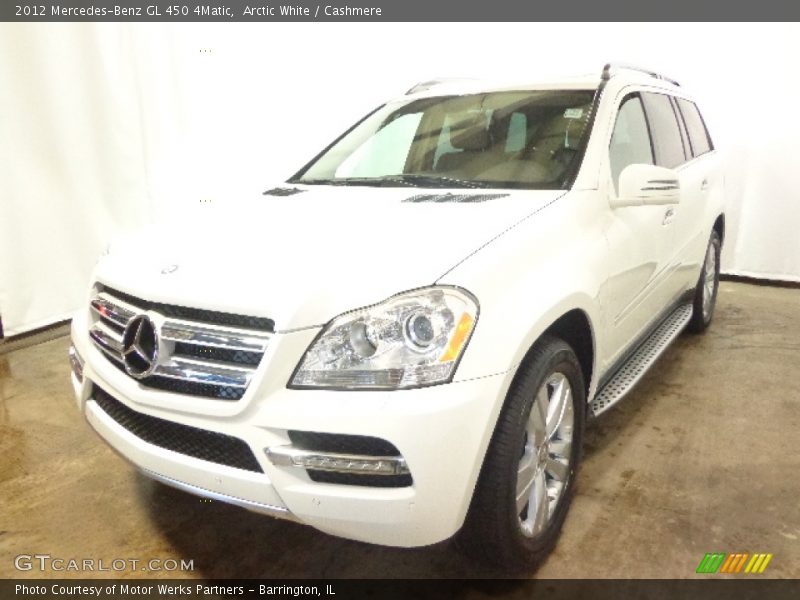 Arctic White / Cashmere 2012 Mercedes-Benz GL 450 4Matic