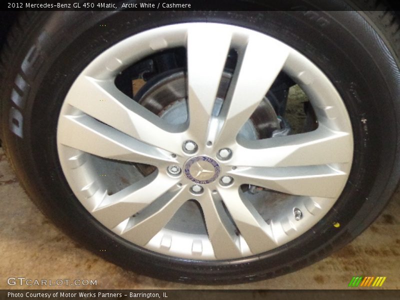 Arctic White / Cashmere 2012 Mercedes-Benz GL 450 4Matic