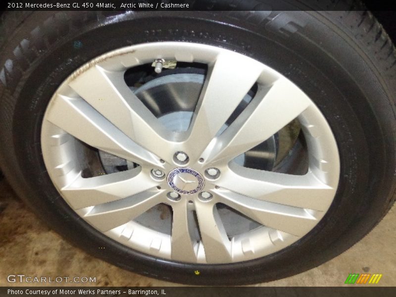 Arctic White / Cashmere 2012 Mercedes-Benz GL 450 4Matic