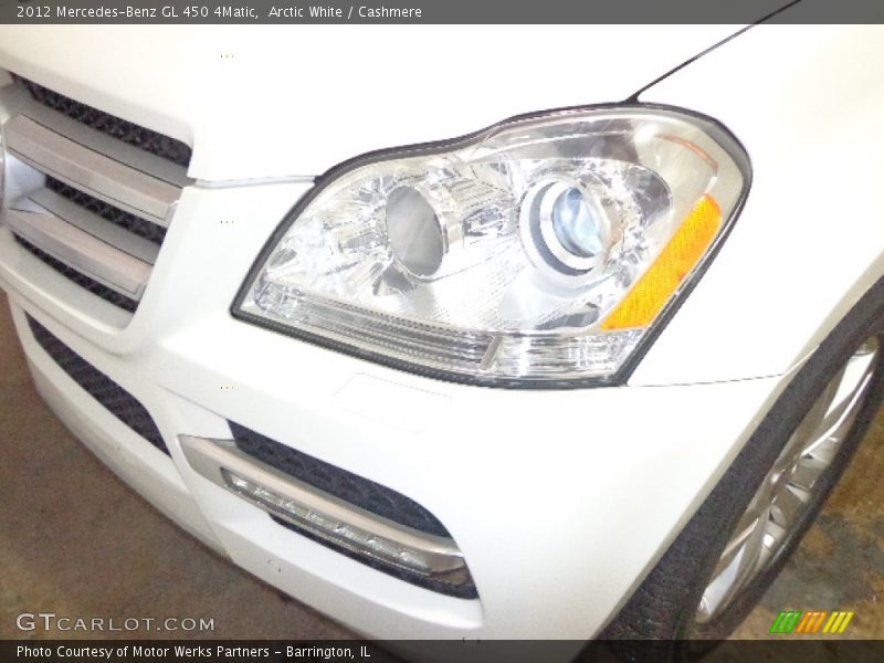 Arctic White / Cashmere 2012 Mercedes-Benz GL 450 4Matic