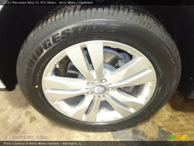 Arctic White / Cashmere 2012 Mercedes-Benz GL 450 4Matic