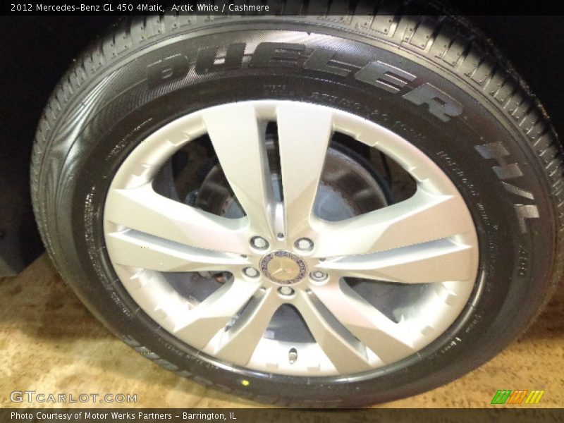 Arctic White / Cashmere 2012 Mercedes-Benz GL 450 4Matic