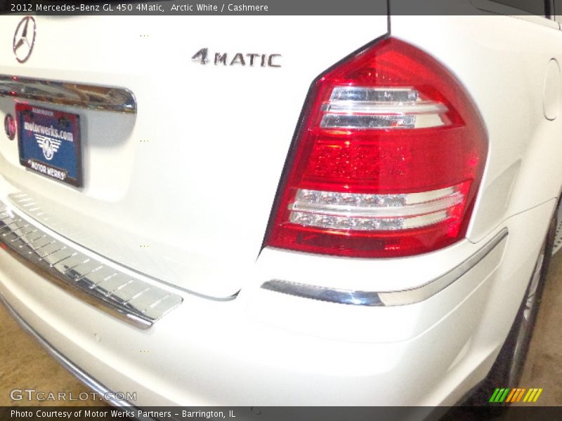 Arctic White / Cashmere 2012 Mercedes-Benz GL 450 4Matic