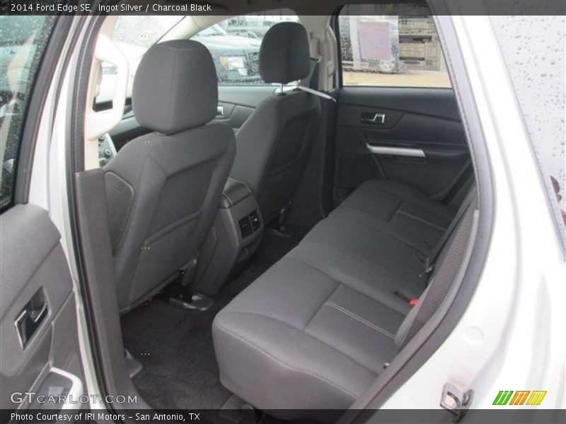Ingot Silver / Charcoal Black 2014 Ford Edge SE