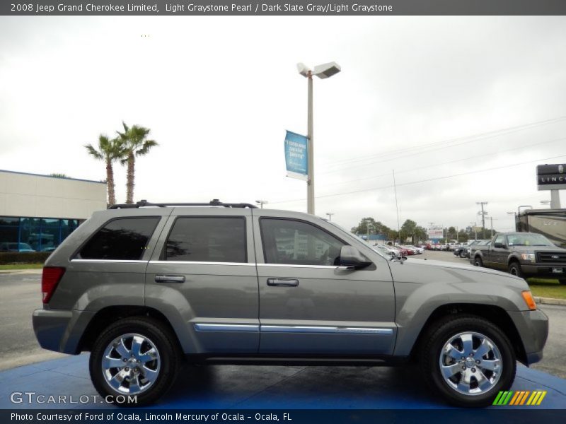 Light Graystone Pearl / Dark Slate Gray/Light Graystone 2008 Jeep Grand Cherokee Limited