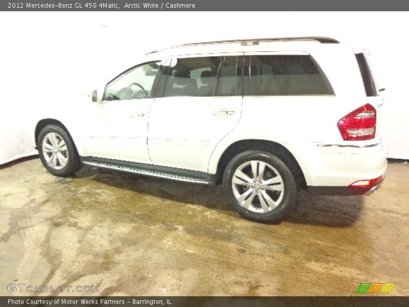 Arctic White / Cashmere 2012 Mercedes-Benz GL 450 4Matic