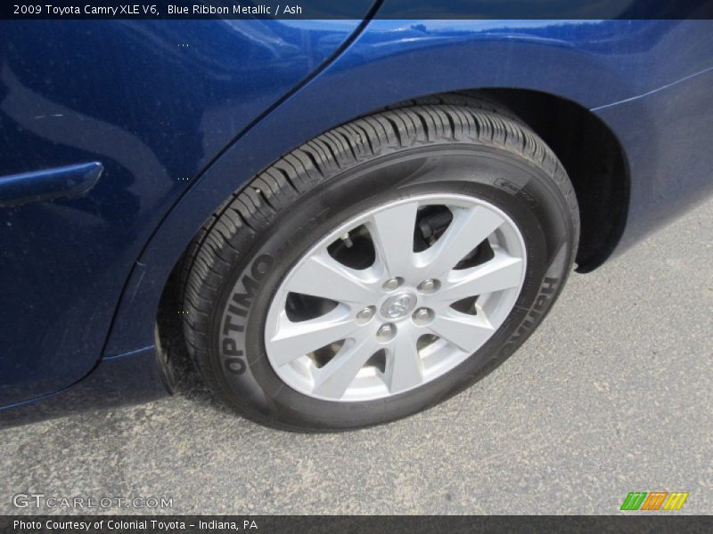 Blue Ribbon Metallic / Ash 2009 Toyota Camry XLE V6