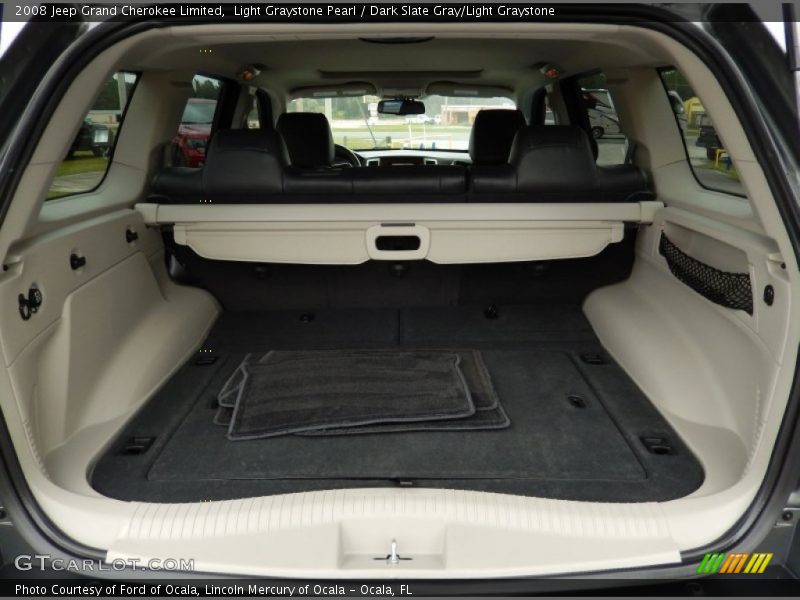 Light Graystone Pearl / Dark Slate Gray/Light Graystone 2008 Jeep Grand Cherokee Limited