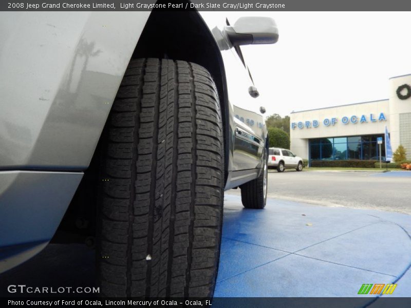 Light Graystone Pearl / Dark Slate Gray/Light Graystone 2008 Jeep Grand Cherokee Limited