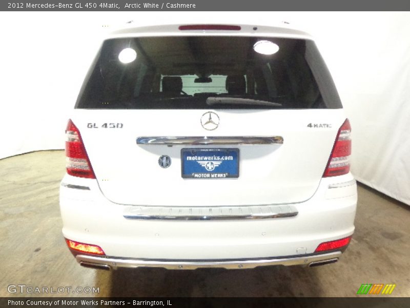 Arctic White / Cashmere 2012 Mercedes-Benz GL 450 4Matic
