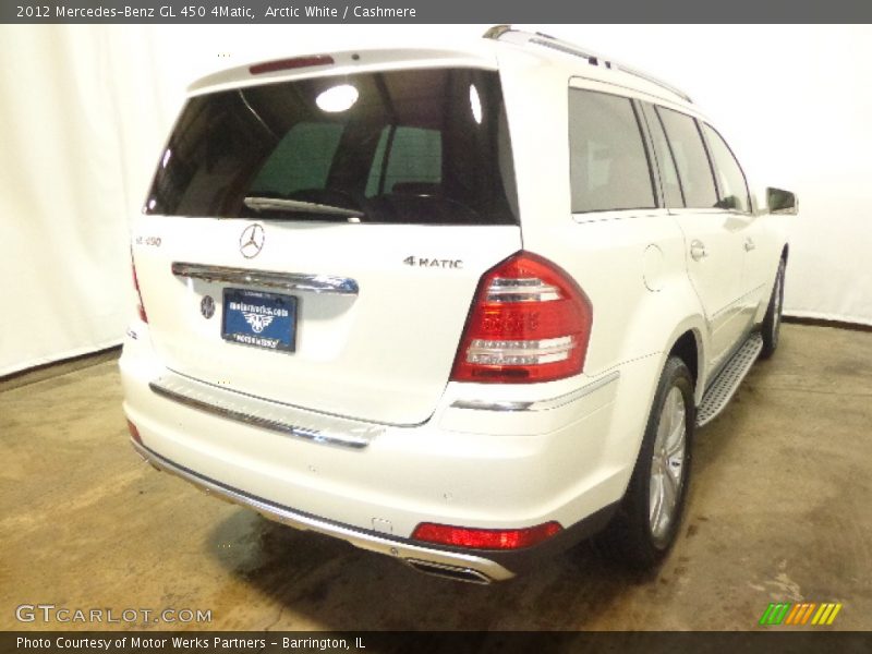 Arctic White / Cashmere 2012 Mercedes-Benz GL 450 4Matic