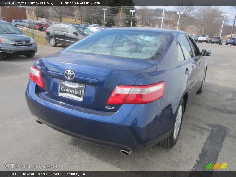 Blue Ribbon Metallic / Ash 2009 Toyota Camry XLE V6