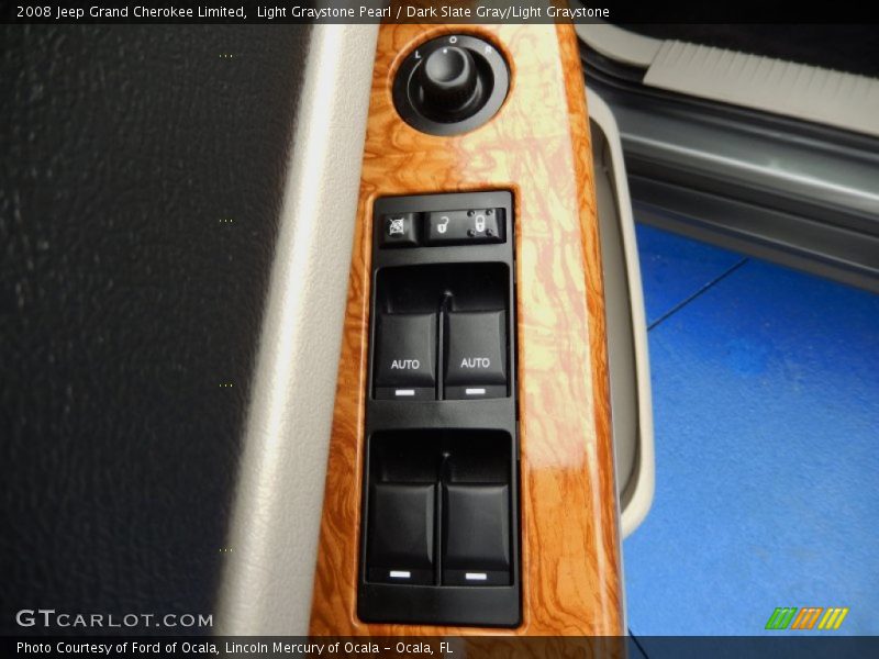 Light Graystone Pearl / Dark Slate Gray/Light Graystone 2008 Jeep Grand Cherokee Limited