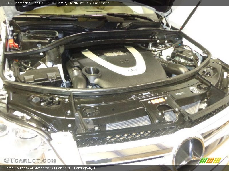 Arctic White / Cashmere 2012 Mercedes-Benz GL 450 4Matic