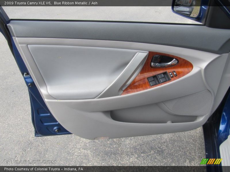 Blue Ribbon Metallic / Ash 2009 Toyota Camry XLE V6