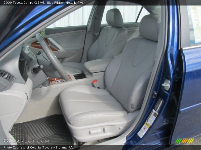 Blue Ribbon Metallic / Ash 2009 Toyota Camry XLE V6