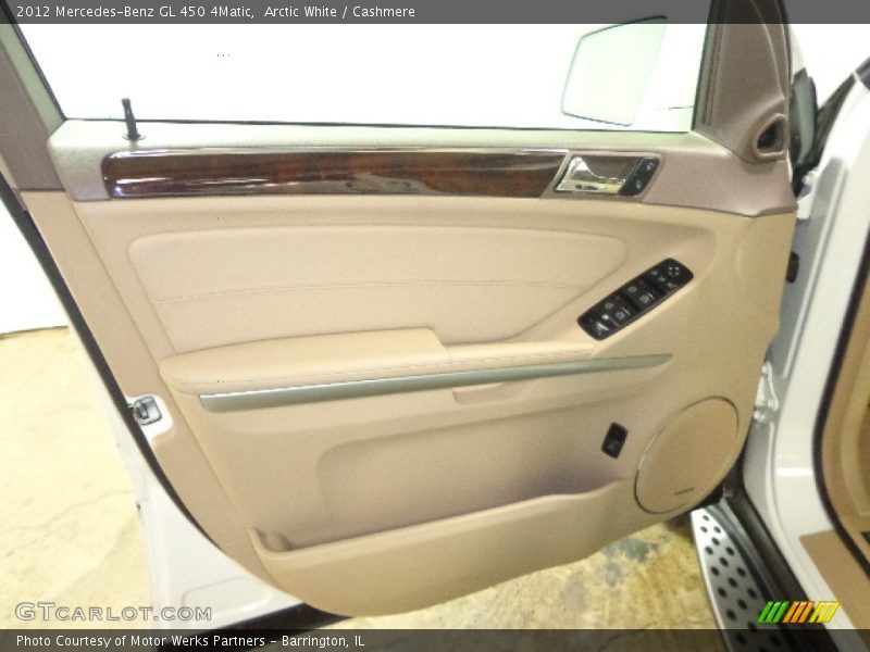 Arctic White / Cashmere 2012 Mercedes-Benz GL 450 4Matic