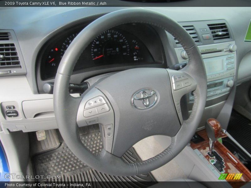 Blue Ribbon Metallic / Ash 2009 Toyota Camry XLE V6