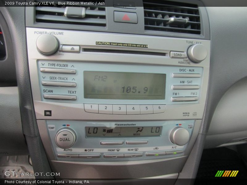 Blue Ribbon Metallic / Ash 2009 Toyota Camry XLE V6